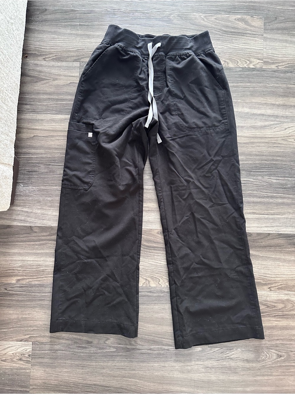 Figs Isabel wide leg scrub pants medium petite